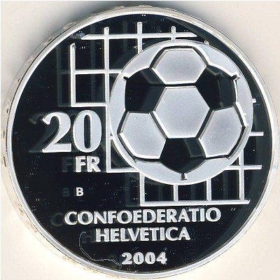 Швейцария, 20 франков (2004 г.)