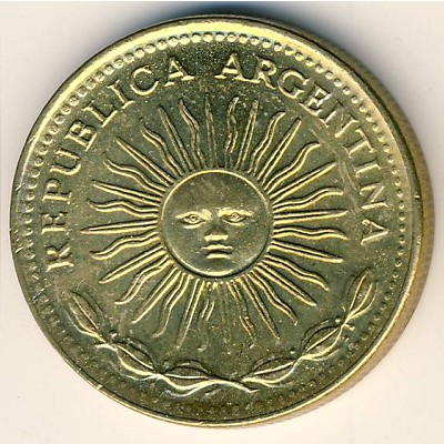 Argentina, 1 peso, 1974–1976
