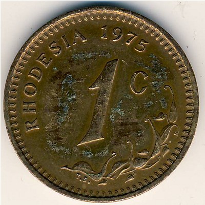 Родезия, 1 цент (1975 г.)