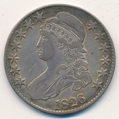 США, 1/2 доллара (1807–1836 г.)