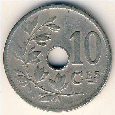 Belgium, 10 centimes, 1901–1903