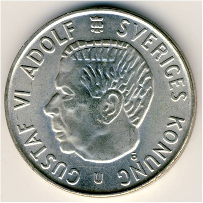 Sweden, 5 kronor, 1954–1971