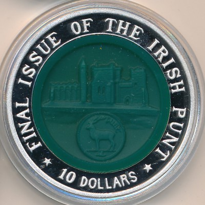 Fiji, 10 dollars, 2002