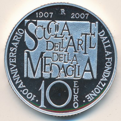 Italy, 10 euro, 2007