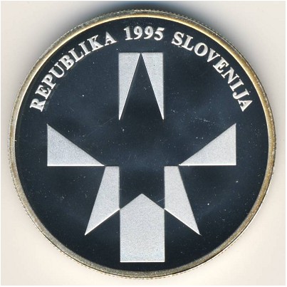 Slovenia, 500 tolarjev, 1995