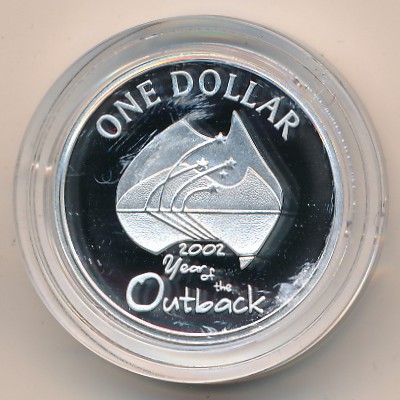 Австралия, 1 доллар (2002 г.)
