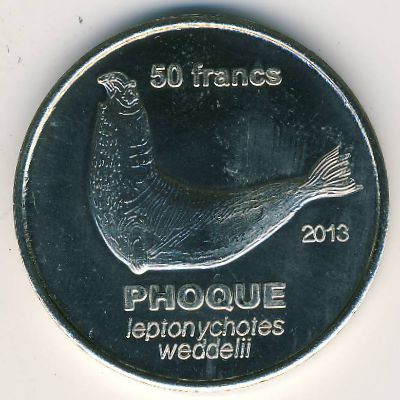 Saint Paul Island., 50 francs, 2013