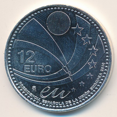 Spain, 12 euro, 2010