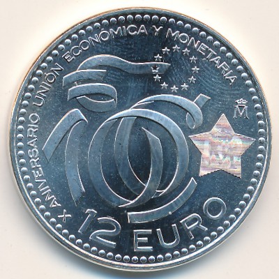 Испания, 12 евро (2009 г.)