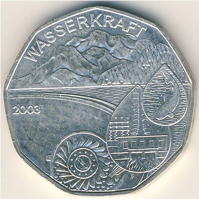 Austria, 5 euro, 2003