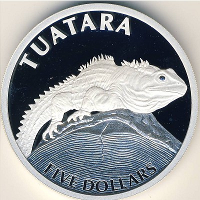 New Zealand, 5 dollars, 2007