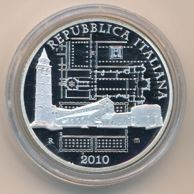 Italy, 10 euro, 2010