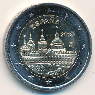 Spain, 2 euro, 2013