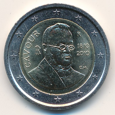Италия, 2 евро (2010 г.)