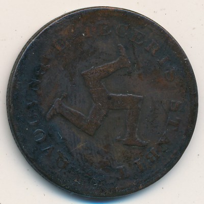 Остров Мэн, 1 пенни (1811 г.)