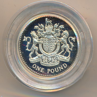 Великобритания, 1 фунт (1998–2003 г.)