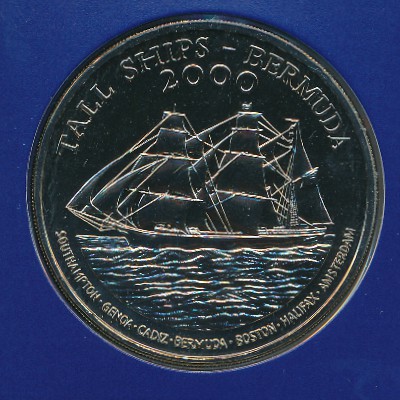Бермудские острова, 1 доллар (2000 г.)