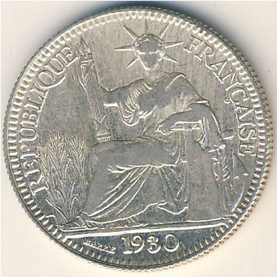 French Indo China, 10 cents, 1921–1931