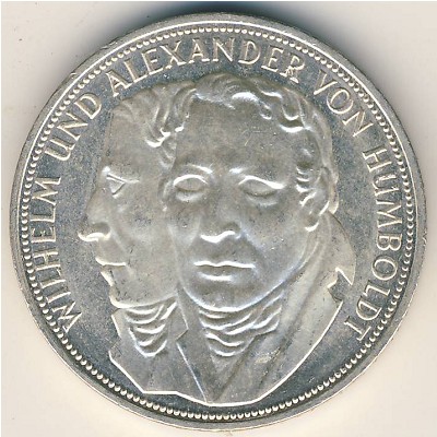 ФРГ, 5 марок (1967 г.)