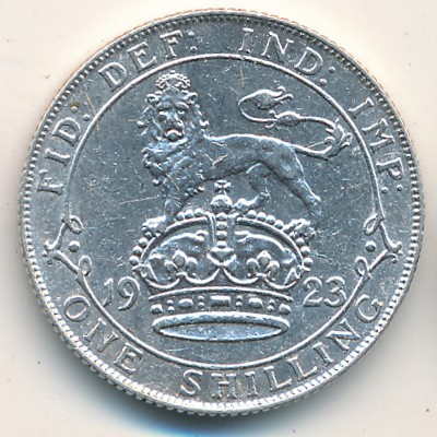 Великобритания, 1 шиллинг (1920–1926 г.)