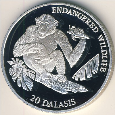 The Gambia, 20 dalasis, 1993–1994
