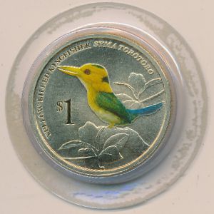 Тувалу, 1 доллар (2013 г.)