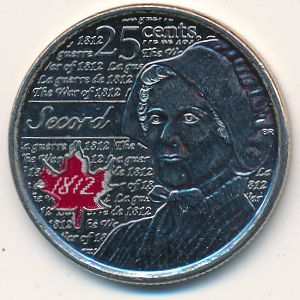 Canada, 25 cents, 2013