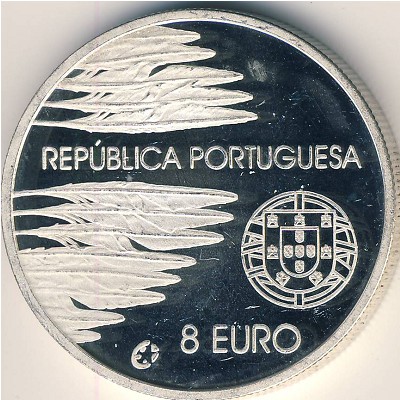 Portugal, 8 euro, 2005