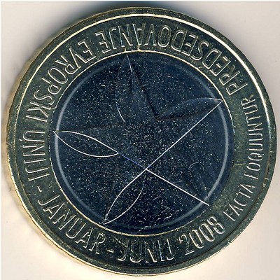 Словения, 3 евро (2008 г.)