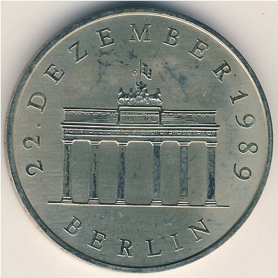 German Democratic Republic, 20 mark, 1990