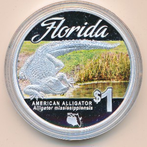 Тувалу, 1 доллар (2014 г.)