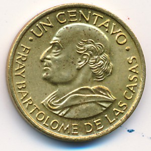 Guatemala, 1 centavo, 1965–1970