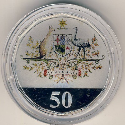 Австралия, 50 центов (2001 г.)