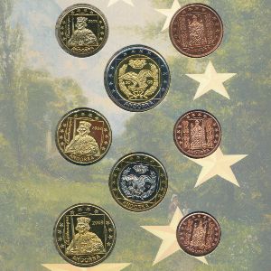 Андорра., Набор монет (2003 г.)