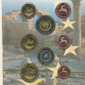 Cyprus., Набор монет, 2004