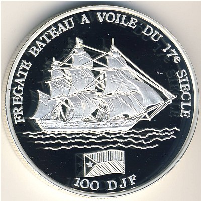 Djibouti, 100 francs, 1994