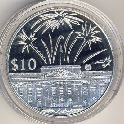 Восточные Карибы, 10 долларов (2002 г.)