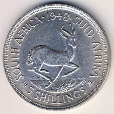 ЮАР, 5 шиллингов (1948–1950 г.)