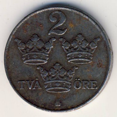 Швеция, 2 эре (1946 г.)
