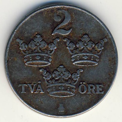 Швеция, 2 эре (1946 г.)