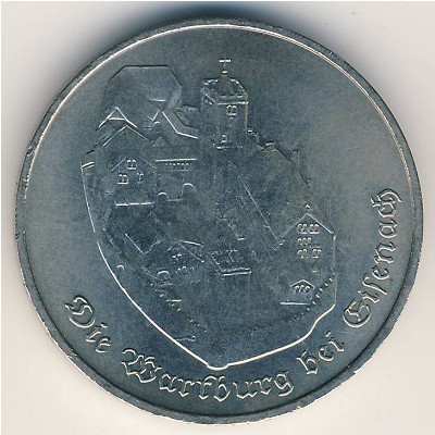 ГДР, 5 марок (1982–1983 г.)