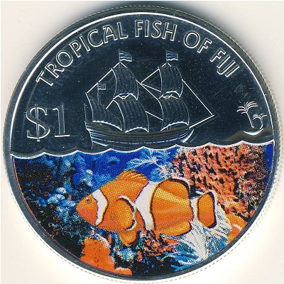 Фиджи, 1 доллар (2009 г.)