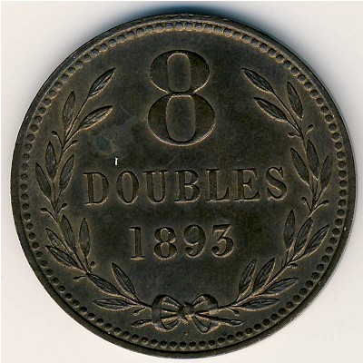 Guernsey, 8  doubles, 1864–1911