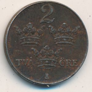 Швеция, 2 эре (1950 г.)
