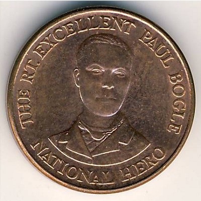 Ямайка, 10 центов (1995–2008 г.)