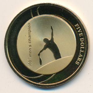 Австралия, 5 долларов (2012 г.)