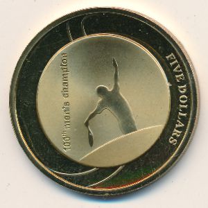 Австралия, 5 долларов (2012 г.)