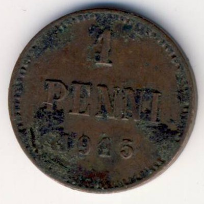 Finland, 1 penni, 1915