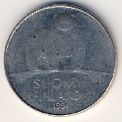 Финляндия, 50 пенни (1991 г.)