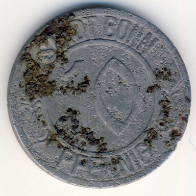 Бонн., 10 пфеннигов (1920 г.)